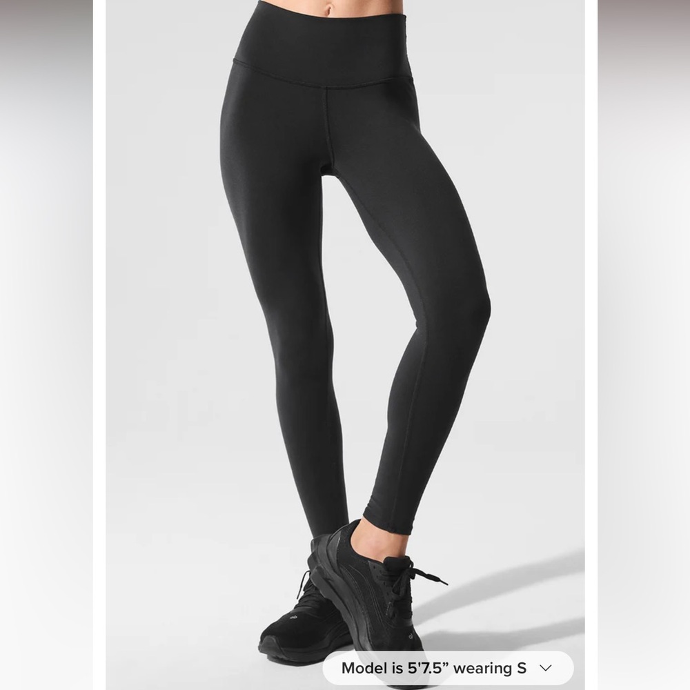 Alo 7/8 High-Waist Airbrush Legging size small
